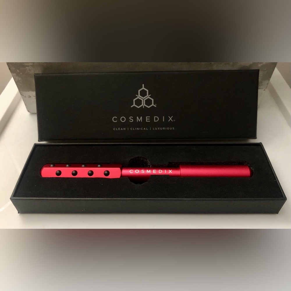 BNIB Cosmedix Red Facial & Body Massage Beauty Roller Tool